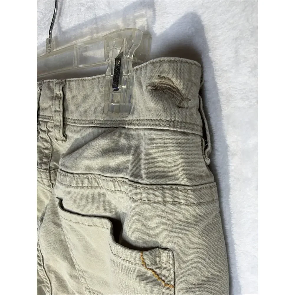 Tommy Bahama Jeans Khaki Pants Jeans Mens 32x34 Tan Utility Relaxed Fit Gorpcore